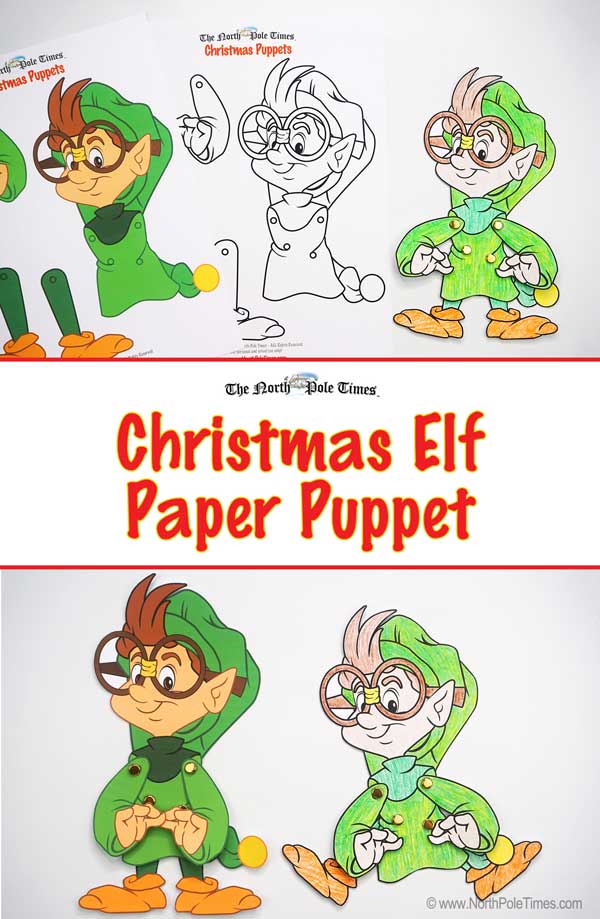 [Christmas Elf Puppets]