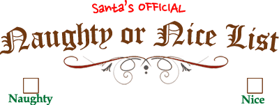 Santa S Naughty Or Nice List 21 The North Pole Times