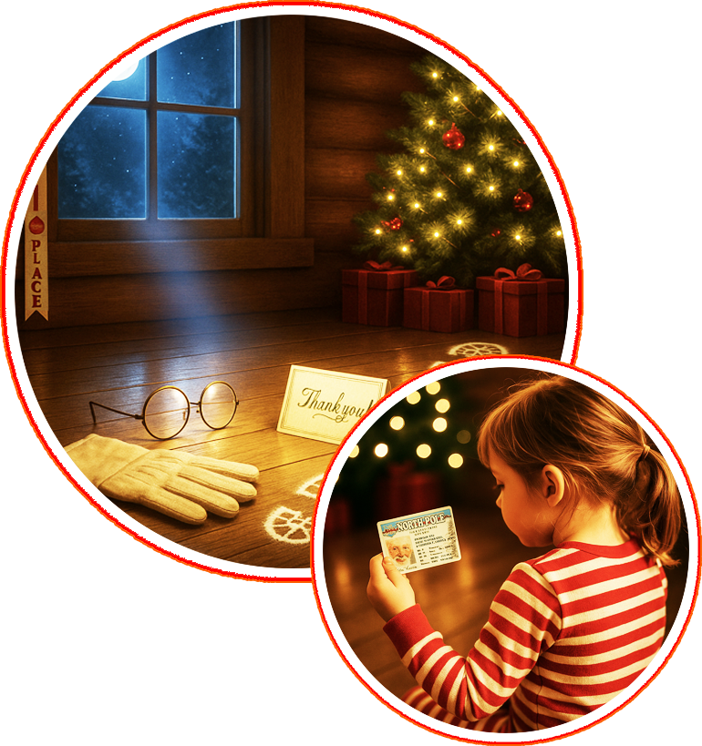 [Personalized Yes, Santa is Real!™ Deluxe Kit]