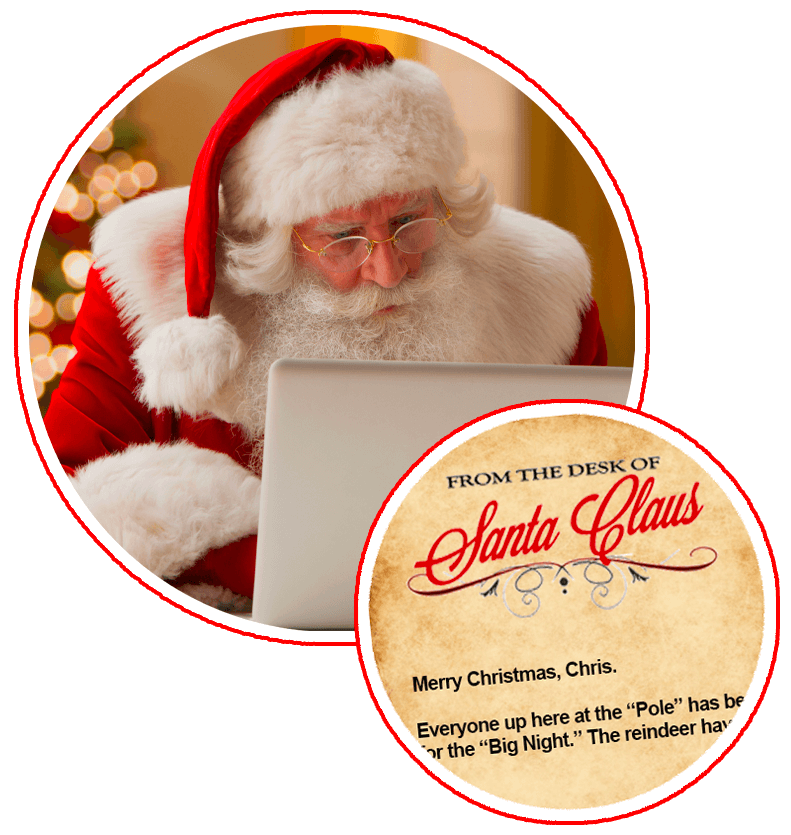 [Personalized Email from Santa]