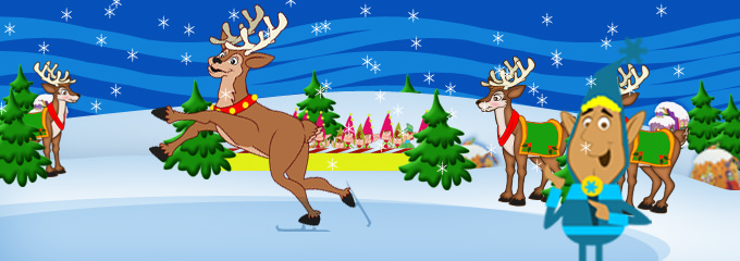 [Reindeer Games: Figure Skating Begins!]