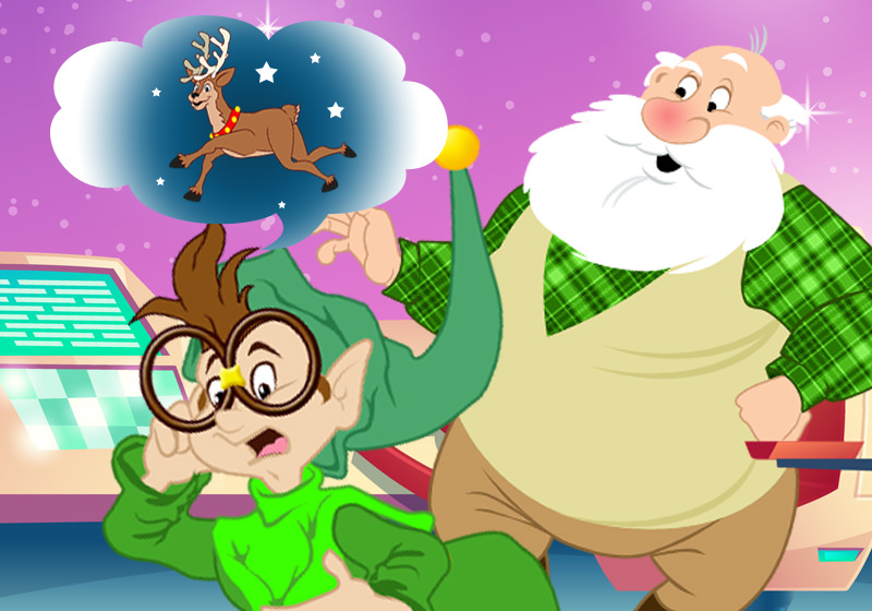 [Waldo has Brilliant Idea: Reindeer to the Rescue!]