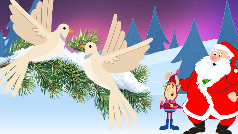 [On the Second Day of Christmas: Doves]