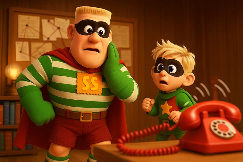 [Dastardly Villain on the Loose?]