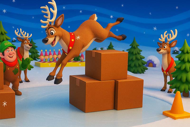 [Reindeer Games: Obstacle Course Day 2]