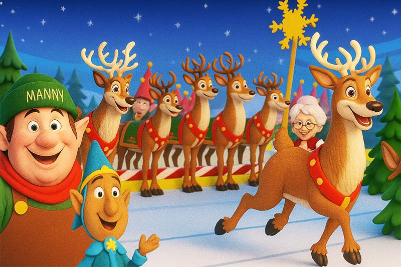 [Reindeer Marathon Ends: Big Night Awaits]