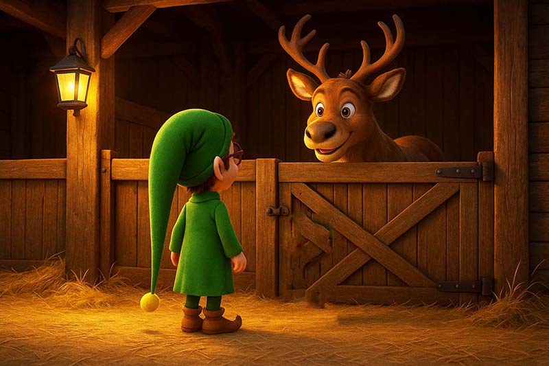 [Waldo Elf’s Secret Slips Out]